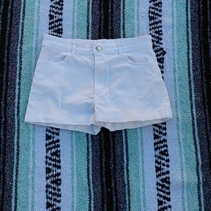 White kids jean shorts